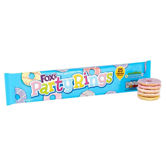 Fox‘s Party Iced Rings 125g