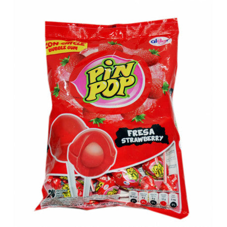 Pin Pop Lollipop Erdbeere 180g