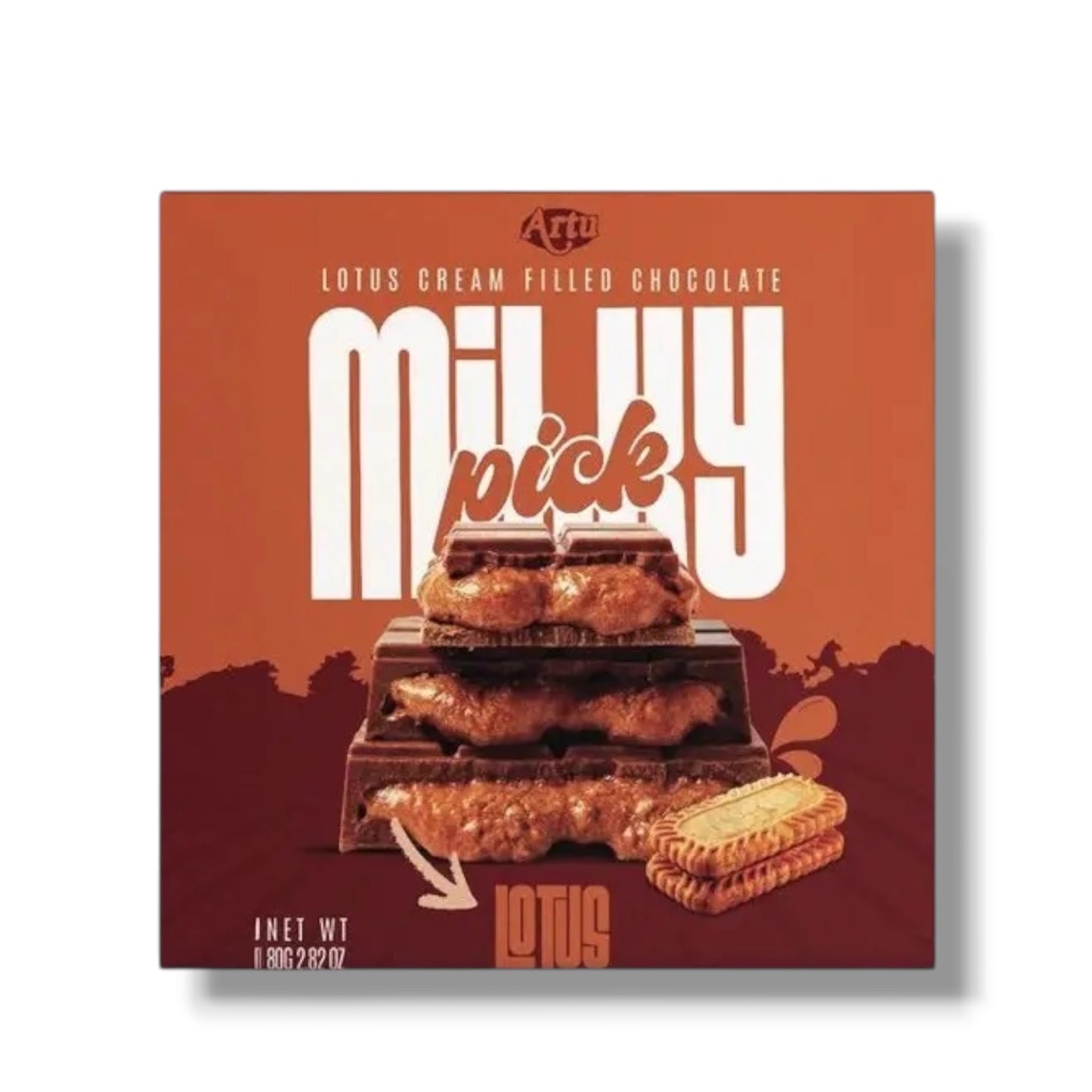 Milky Pick Lotus Chocolate 80g