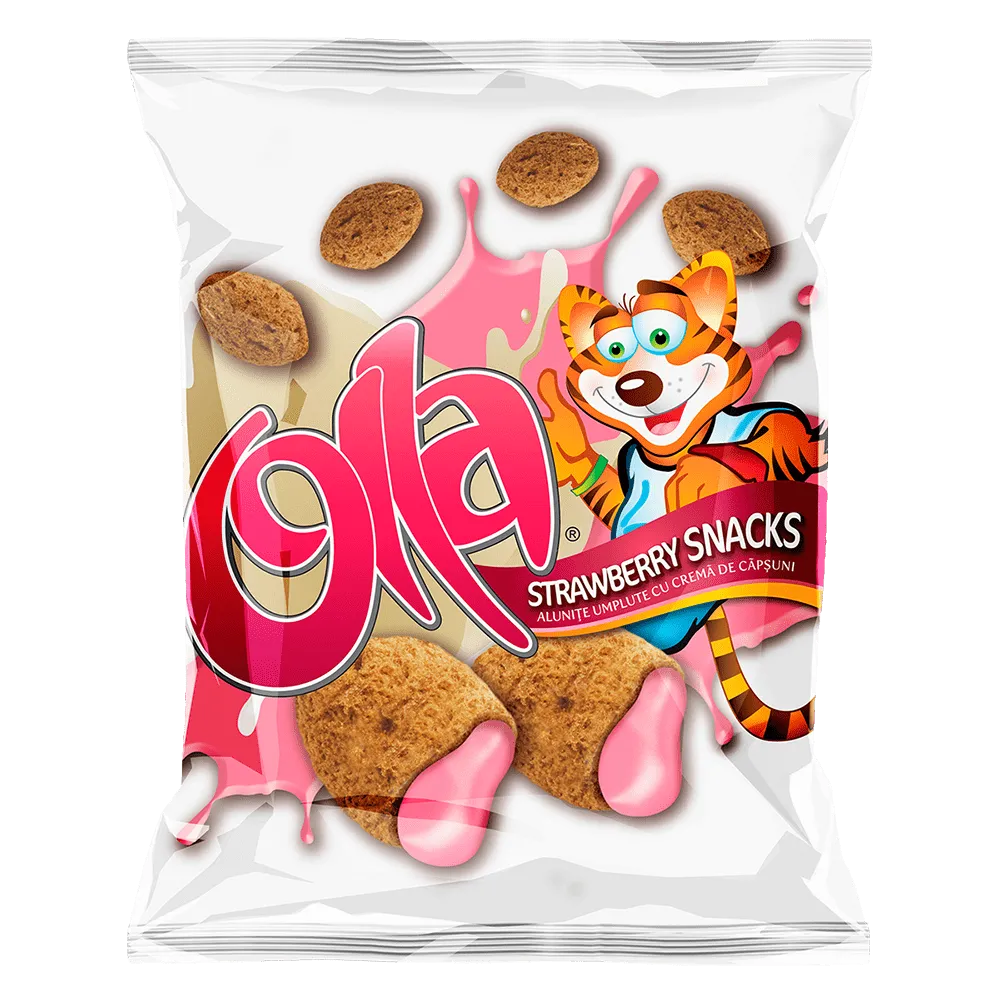 Olla Strawberry Snacks 200g