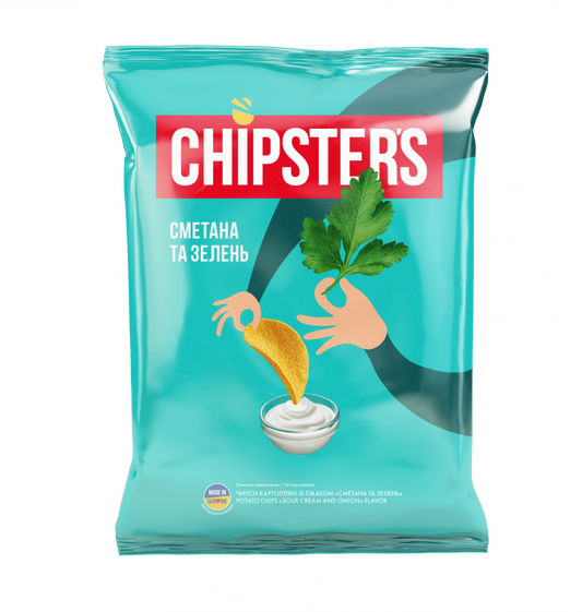 Chipster‘s Sauerrahm & Kräuter 120g