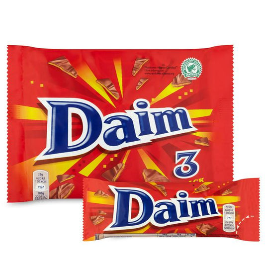 Daim Riegel 3er Pack 84g