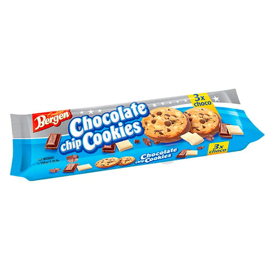 Chocolate Chip Cookies 3x choco Bergen 100g