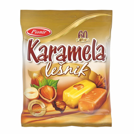 Karamela lešnik Haselnuss 100g