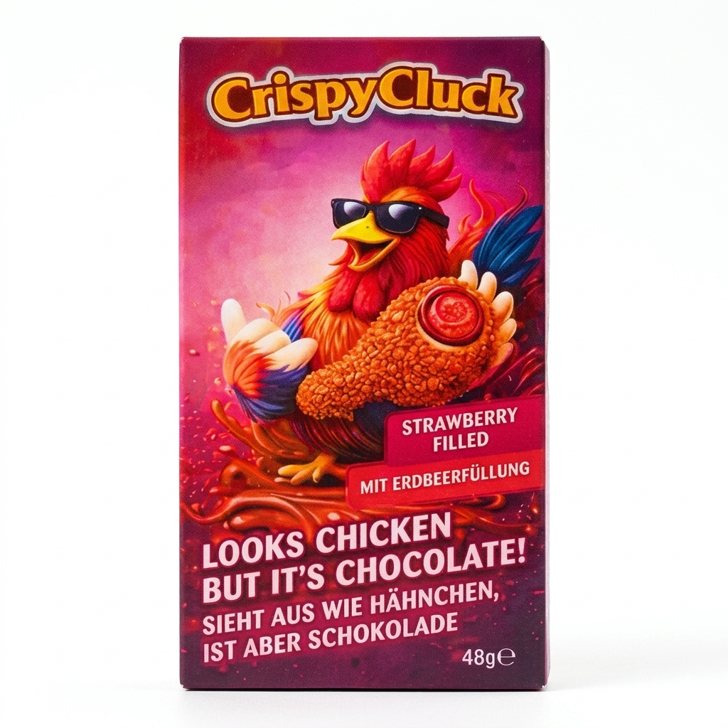 Crispy Cluck Strawberry Chicken Wing 48g