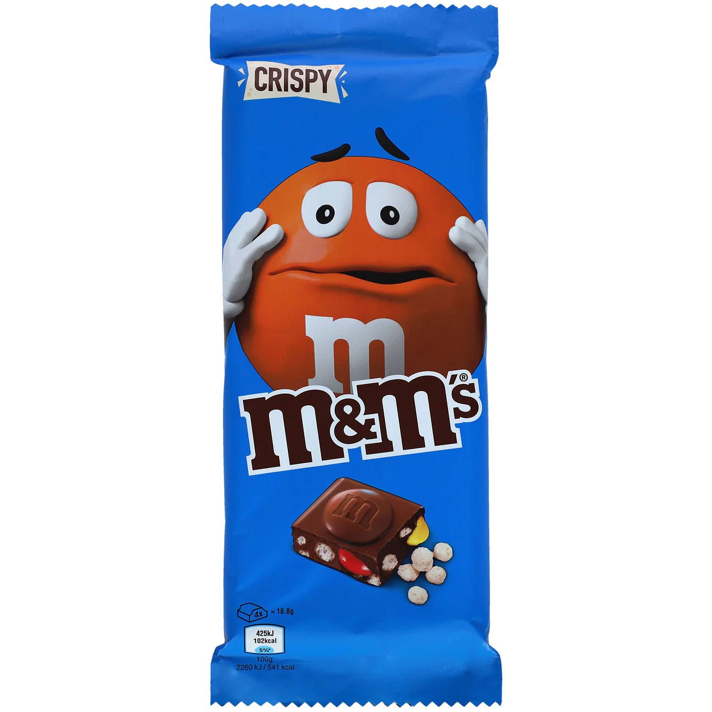 M&Ms Crispy Tafel 150g