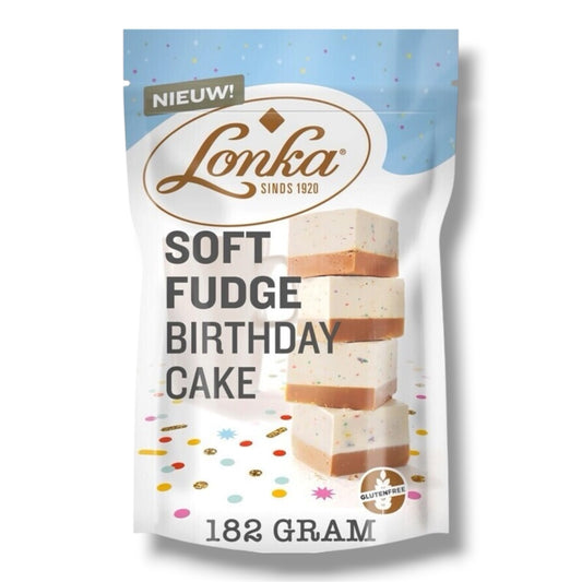 Lonka Soft Fudge Birthday Cake 160g 🇳🇱
