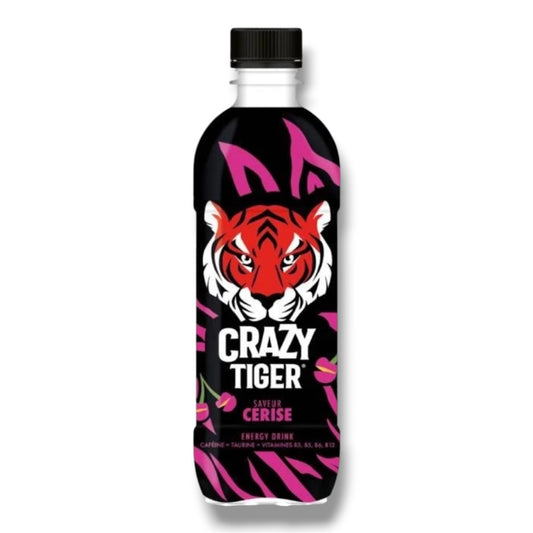 Crazy Tiger Energy Drink Cherry 500ml 🇳🇱