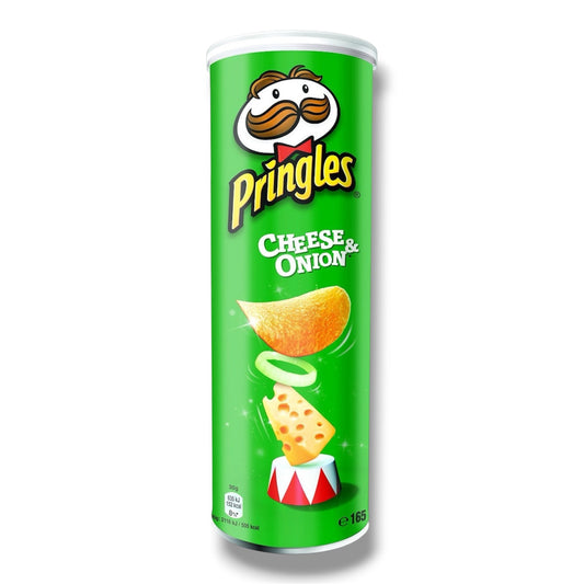 Pringles Cheese & Onion 165g 🇧🇪