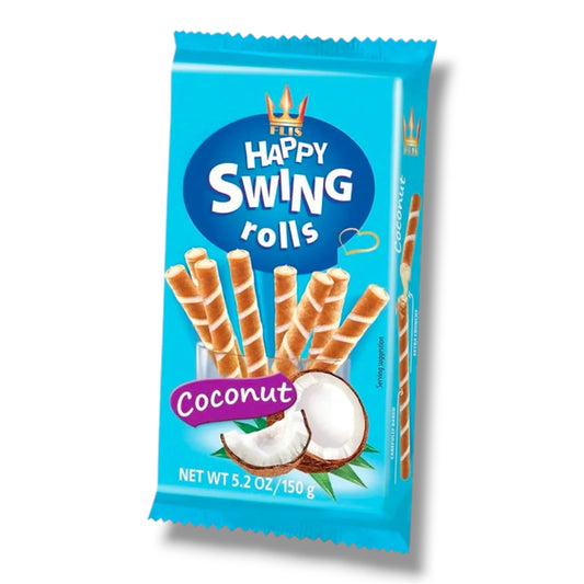 Happy Swing Rolls Coconut 150g 🇵🇱