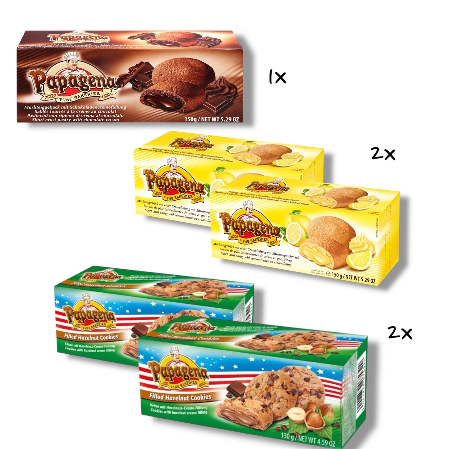 Papagena Cookies Bundle 710g