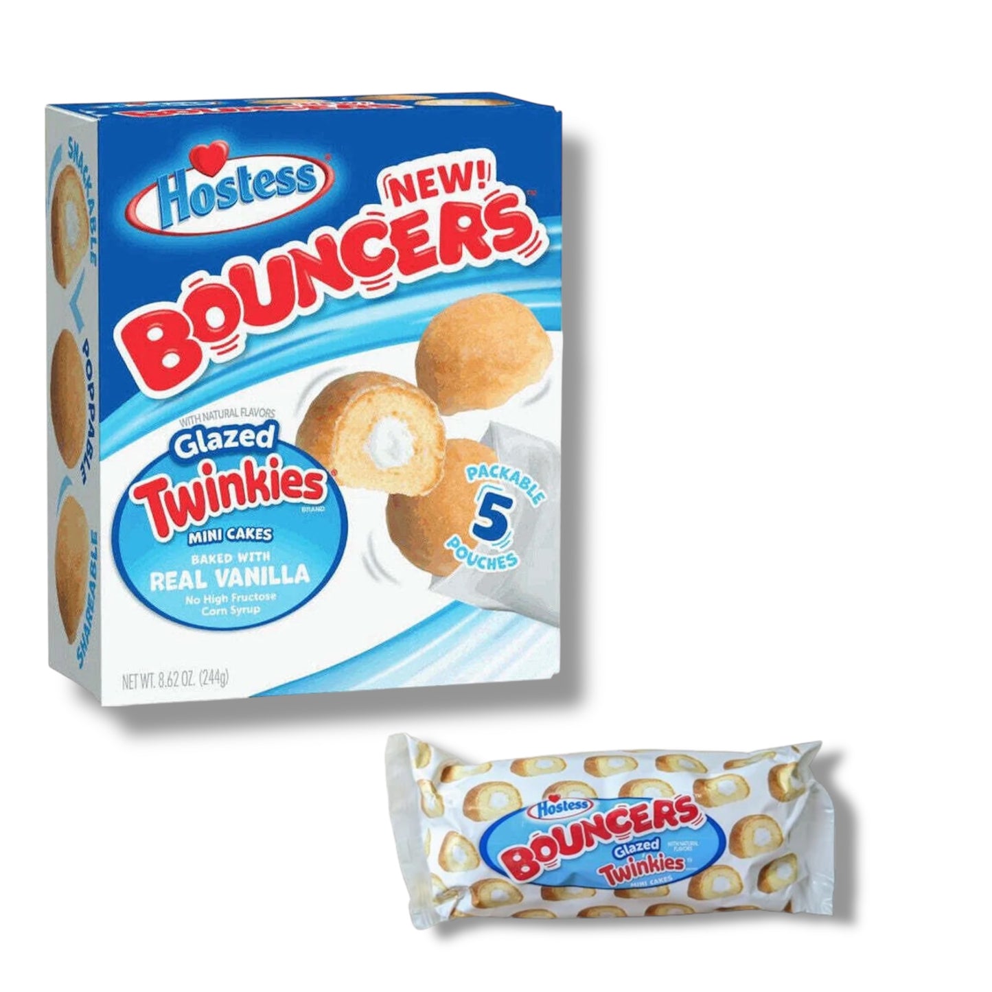 Hostess Bouncers Glazed Twinkies 48g