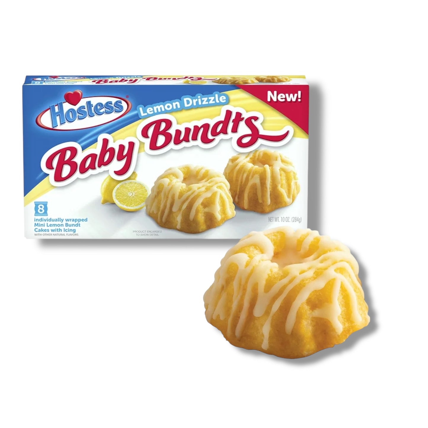 Hostess Baby Bundts Lemon Drizzle 35g