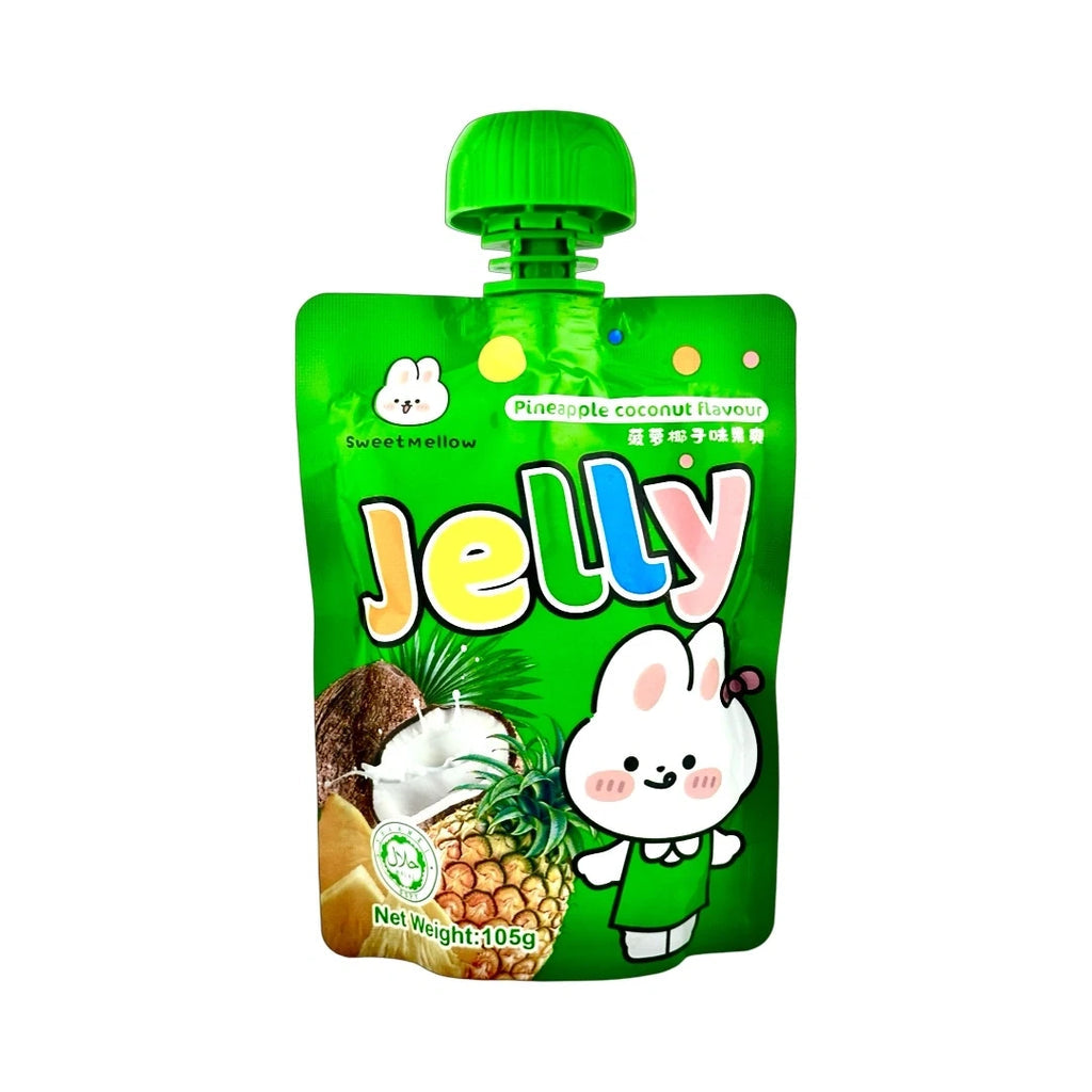 Sweetmellow Jelly Ananas-Kokos 105g (USA)