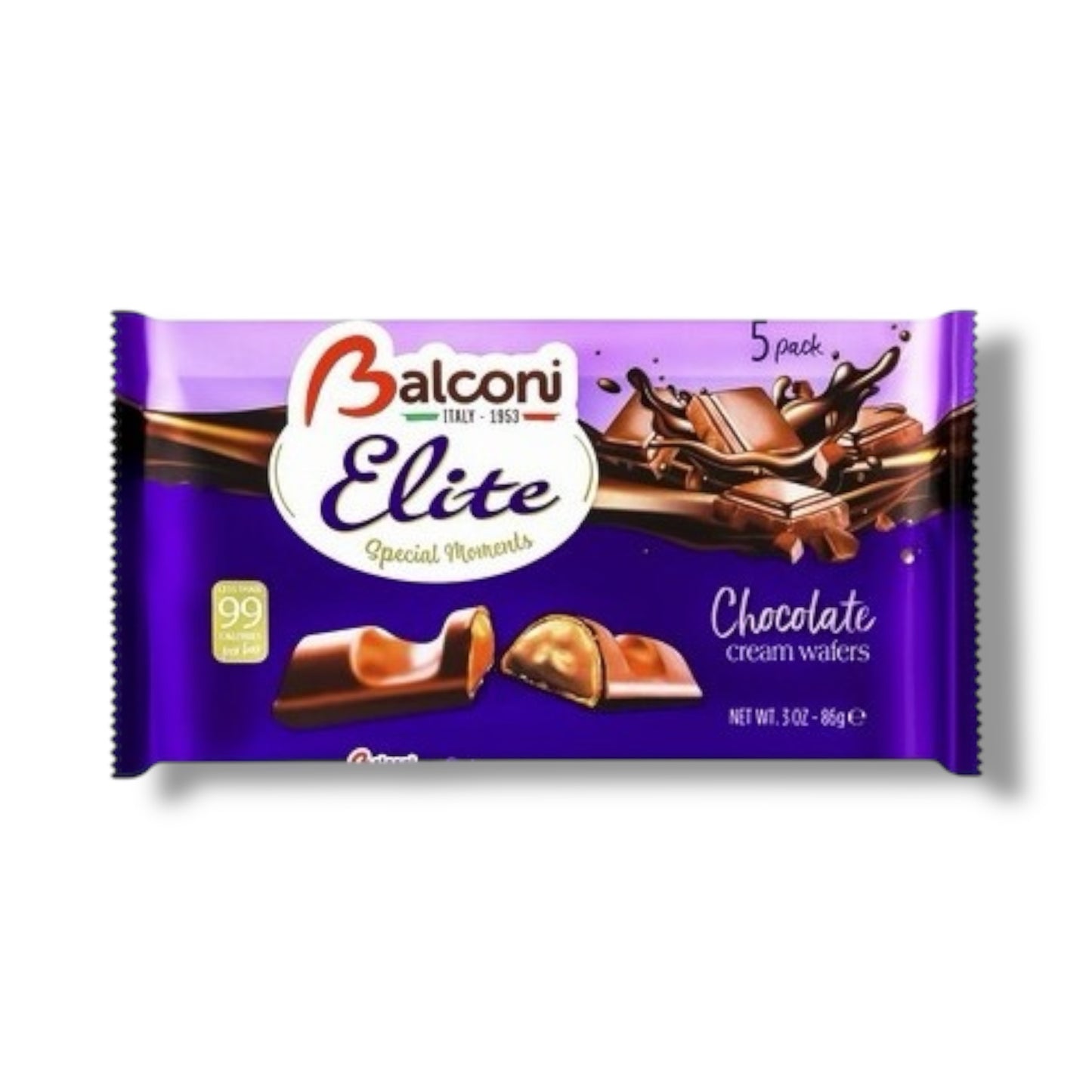 Balconi Cream Wafer Chocolate 86g (Italien)