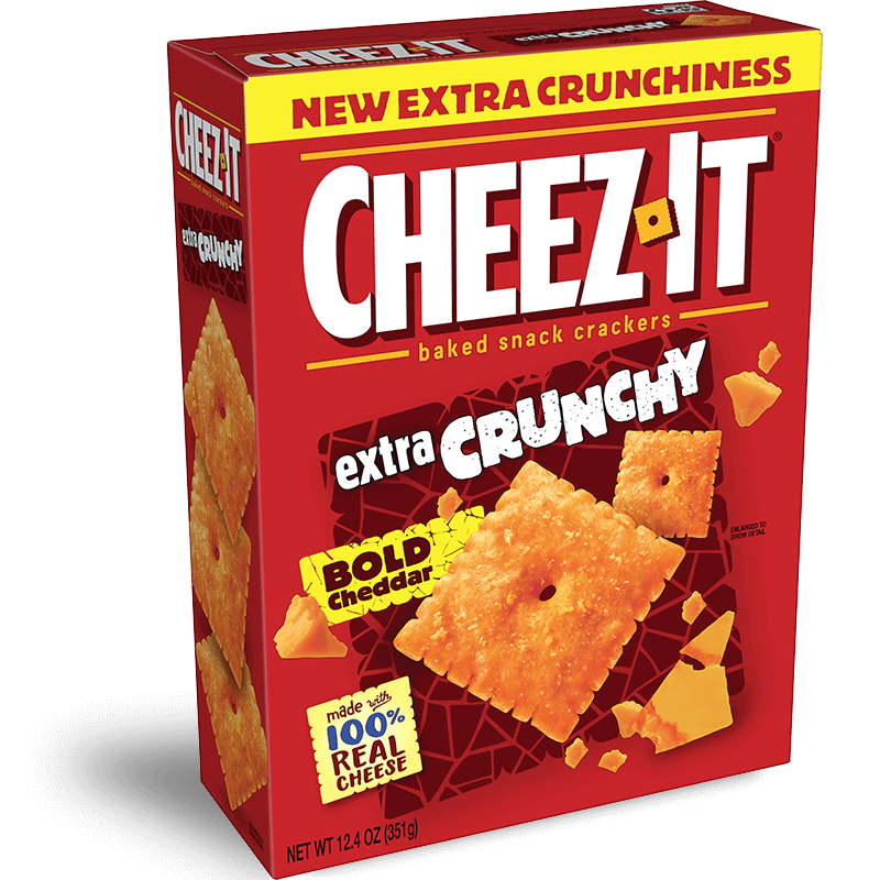 Cheez It Extra Crunchy Bold Cheddar