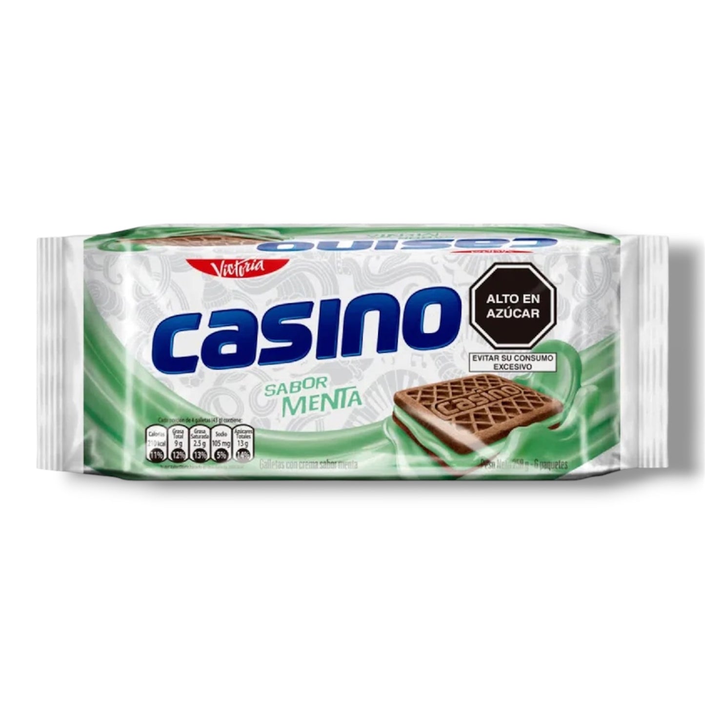 Casino Sabor Menta Doppelkekse 43g 🇧🇷
