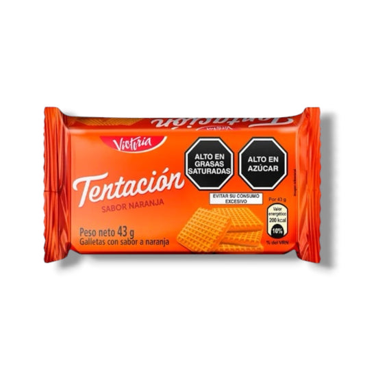 Tentación Sabor Naranja 43g 🇧🇷