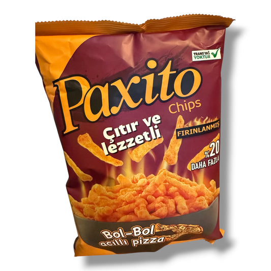 Paxito Bol-Bol acilli Pizza Chips 45g 🇹🇷