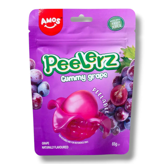 Amos Peelerz Gummy Grape 65g