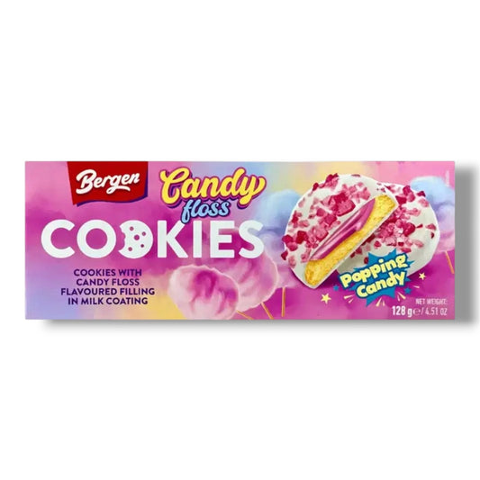 Bergen Cookies Candy Floss Popping Candy 128g 🇵🇱