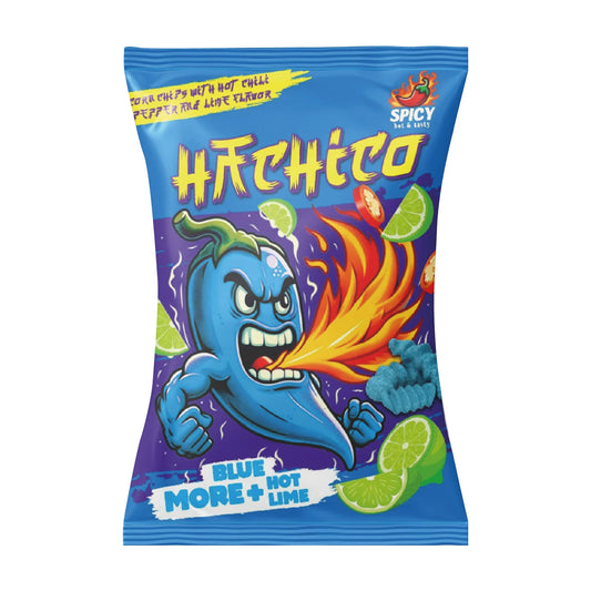 Hachico Blue Lime Chips 65g