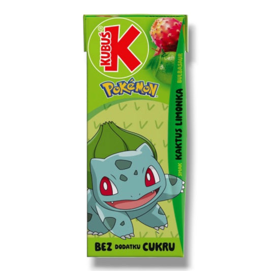 Kubuś Pokemon Kaktus Zitrone Drink 200ml 🇵🇱