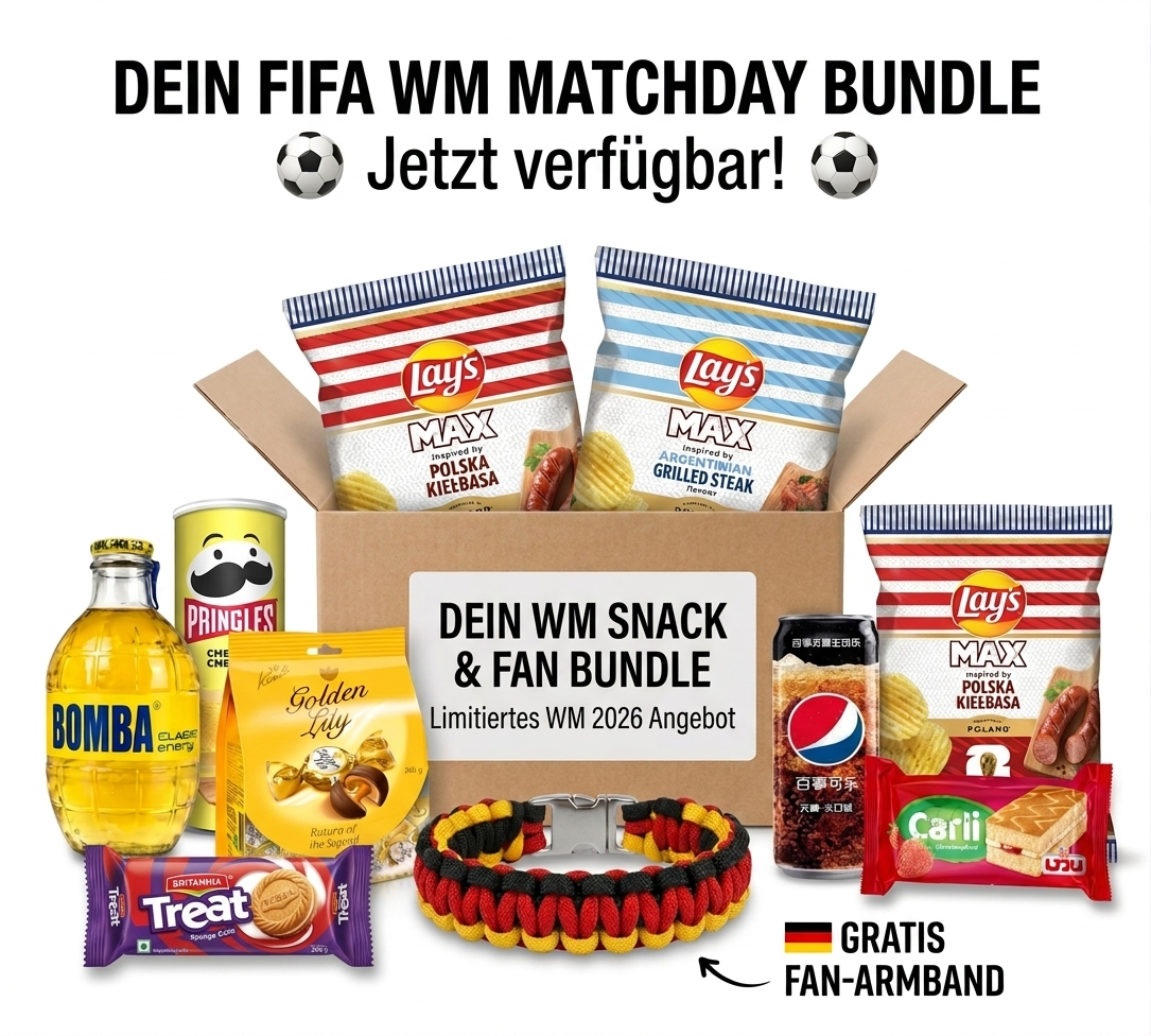 ⚽ FIFA WM 2026 Fan-Box – Das ultimative Snack- & Match-Bundle