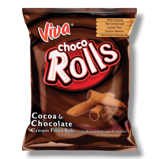 Viva Cocoa & Chocolate Rolls 100g 🇷🇴