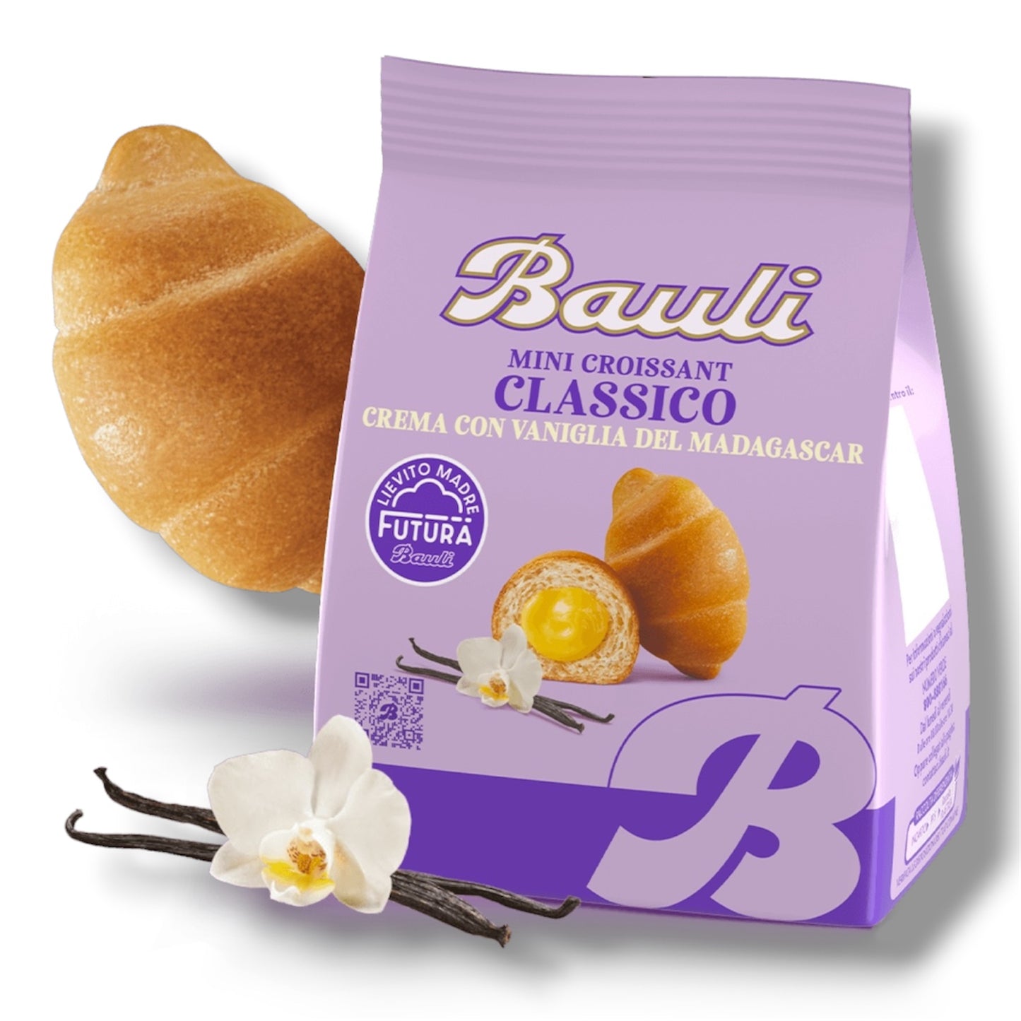 Bauli Mini Croissant Madagaskar Vanillecreme 75g 🇮🇹