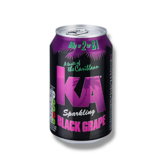KA Sparkling Black Grape 330ml MHD 08/2025
