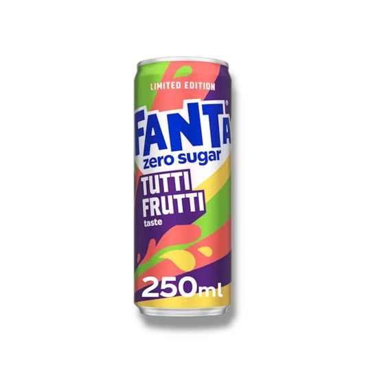 Fanta Tutti Frutti Zero Sugar 250ml (inkl. 0,25€ Pfand)