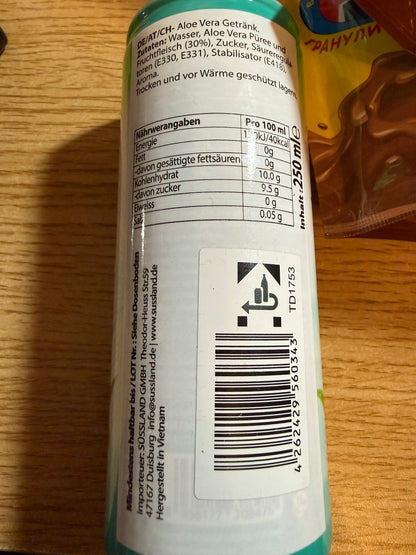 Nawon Aloe Vera Original Drink Vietnam 250ml