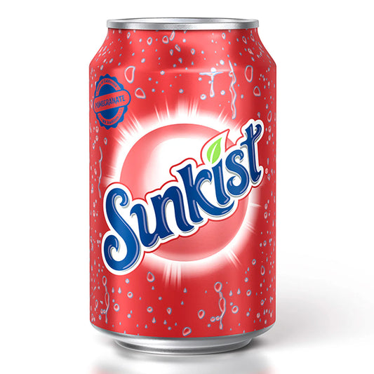 Sunkist Pomegranate 330ml MHD 26/07/2025