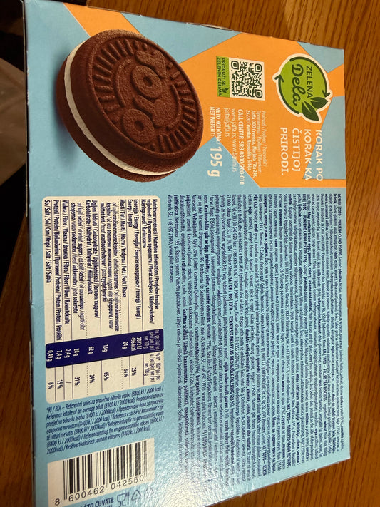 Banini Toto Milky Cocoa Serbien 195g