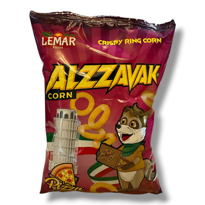Alzzavak Crispy Ring Corn Pizza Chips Türkei 20g