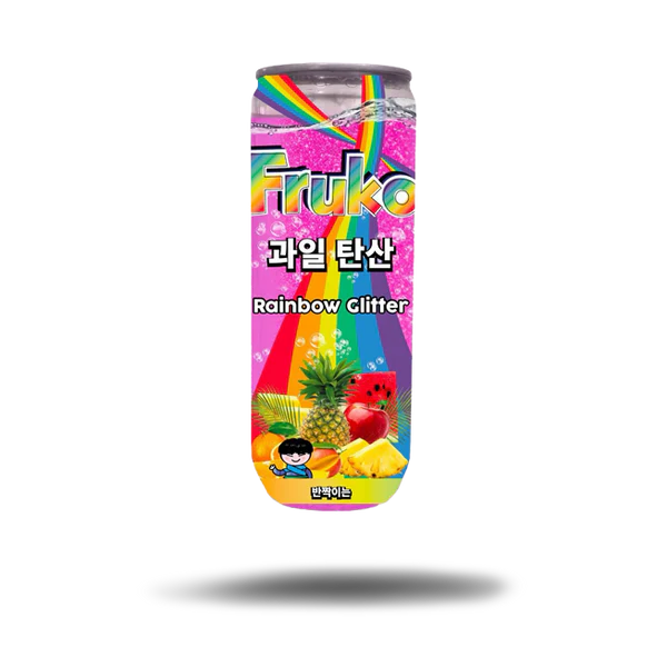 Frutti Fruko Rainbow Glitter 330ml (inkl. 0,25€ Pfand)