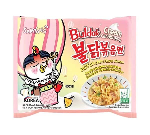 Buldak Cream Carbonara 140g 🇰🇷