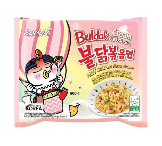 Buldak Cream Carbonara 140g 🇰🇷