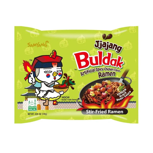 Buldak Jjajang Black Beans 140g 🇰🇷