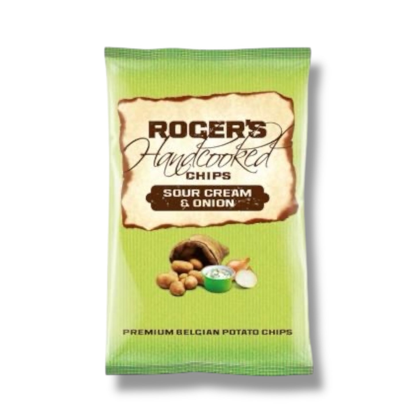 Roger's Handcooked Chips Sour Cream & Onion 150g 🇧🇪