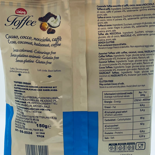 Liking Toffee Cacao 130g 🇮🇹