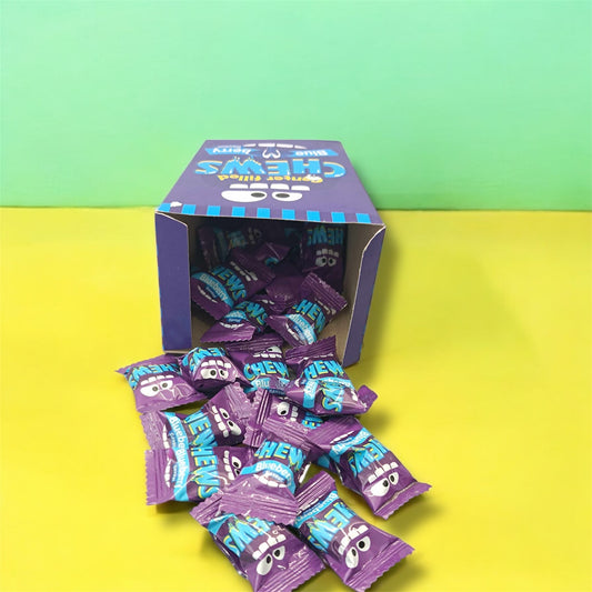 Center Filled Chews Blueberry Flavour 160g