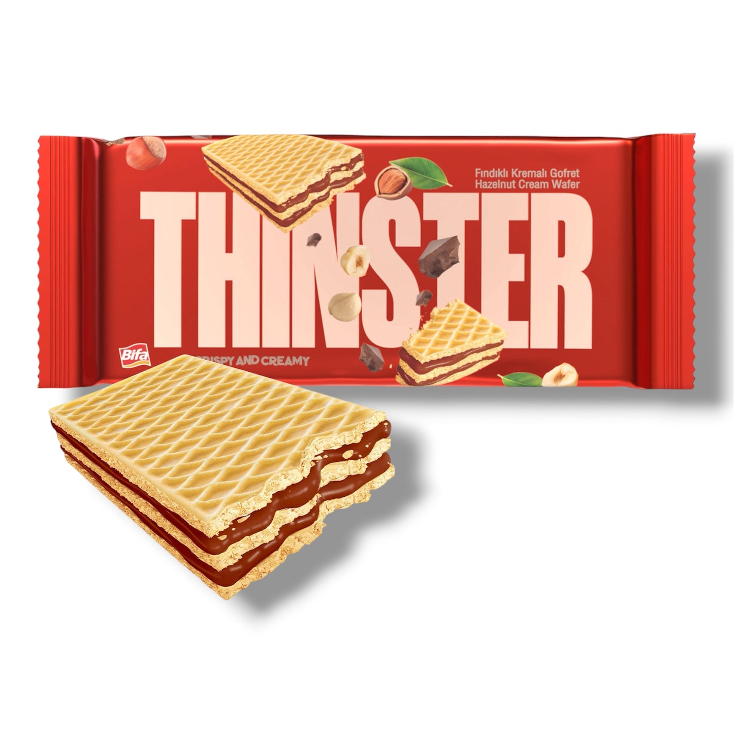 Bifa Thinster Haselnuss Waffeln Türkei 142g