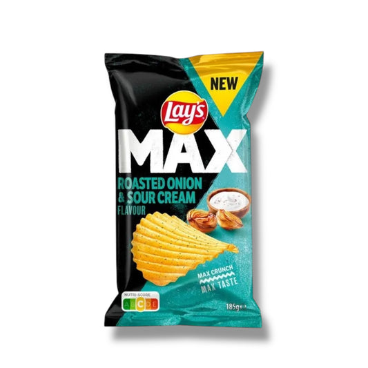 Lay's Max Roasted Onion & Sour Cream 185g 🇳🇱