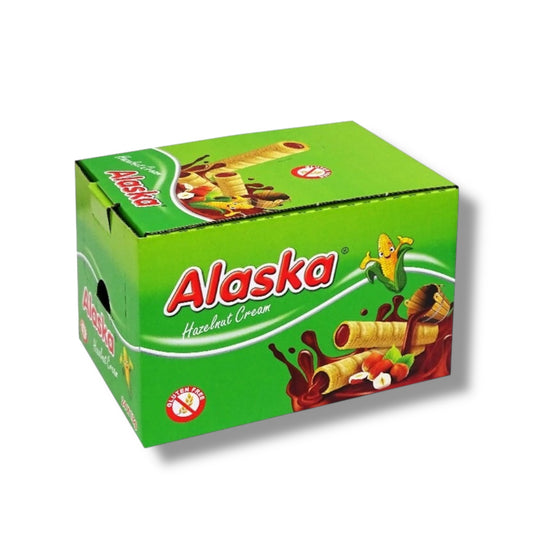 Alaska Hazelnut Cream Maisröllchen 432g