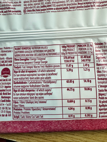 Insifa Dolce Mio Strawberry 180g