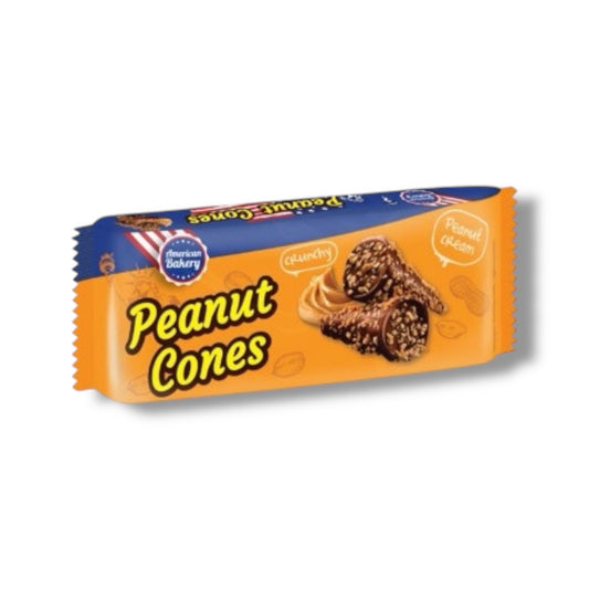 American Bakery Peanut Cones 112g 🇳🇱