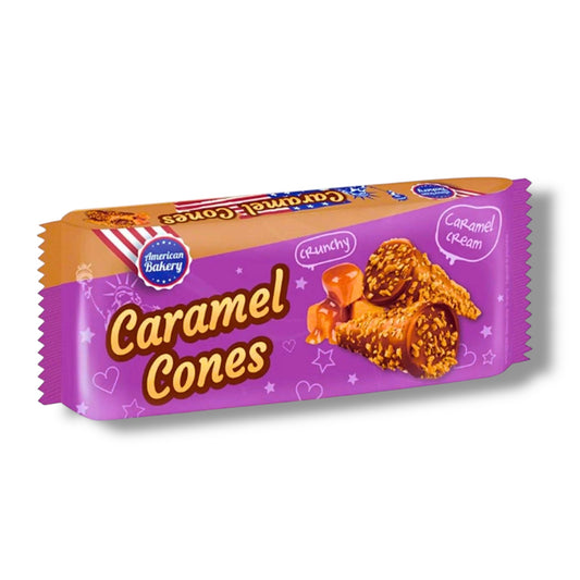American Bakery Caramel Cones 112g 🇳🇱