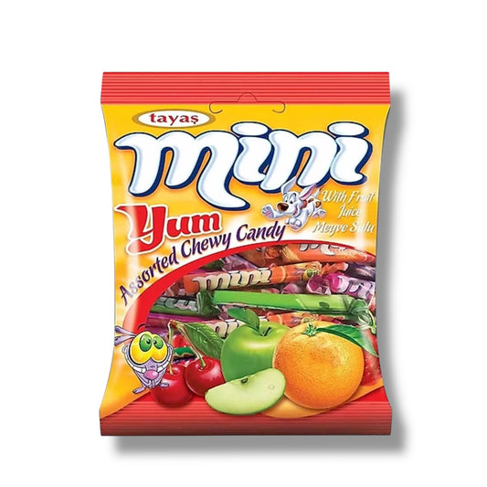 Tayas Damla Mini Yum Fruit Chewy Candy 170g